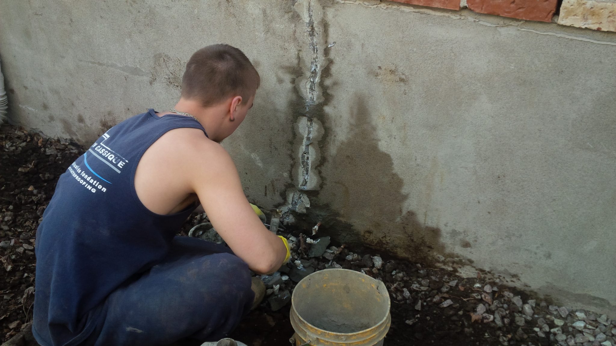 Cement Repair and Parging Concrete Repair Montreal Injection Classique